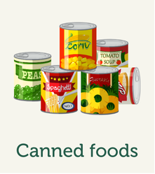 Canned foods